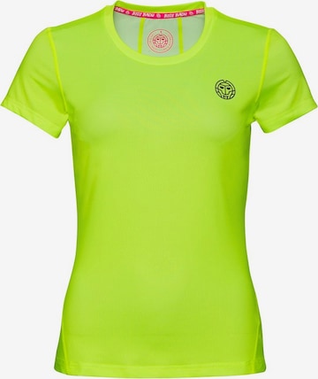 BIDI BADU Performance Shirt 'Calla Tech' in Yellow: front