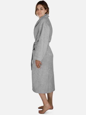 normani Long Bathrobe in Grey