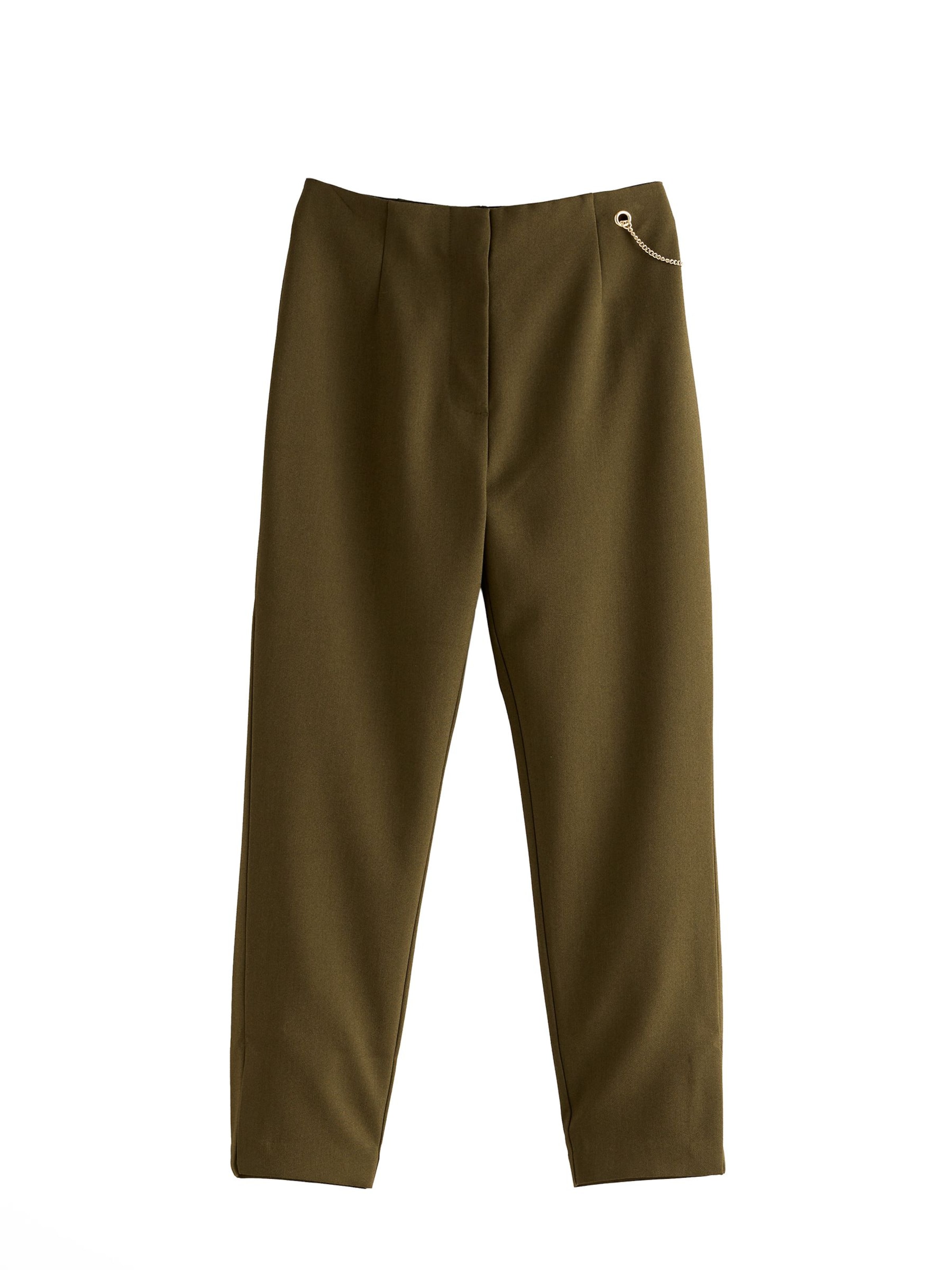 Lipsy Tapered Hose in Grün: Vorderseite