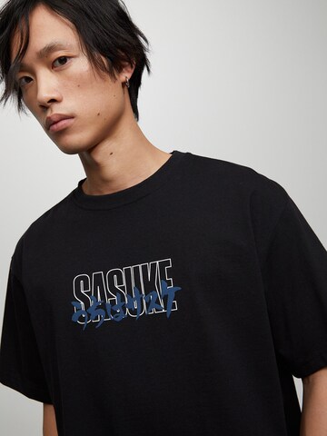 Pull&Bear T-Shirt in Schwarz