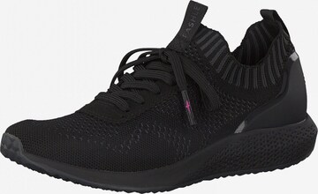 TAMARIS Sneakers in Black: front