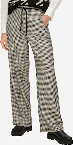 s.Oliver Wide leg Trousers in Mixed colours: front