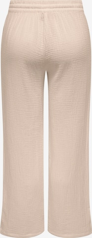 JDY Wide leg Byxa 'THEIS' i beige