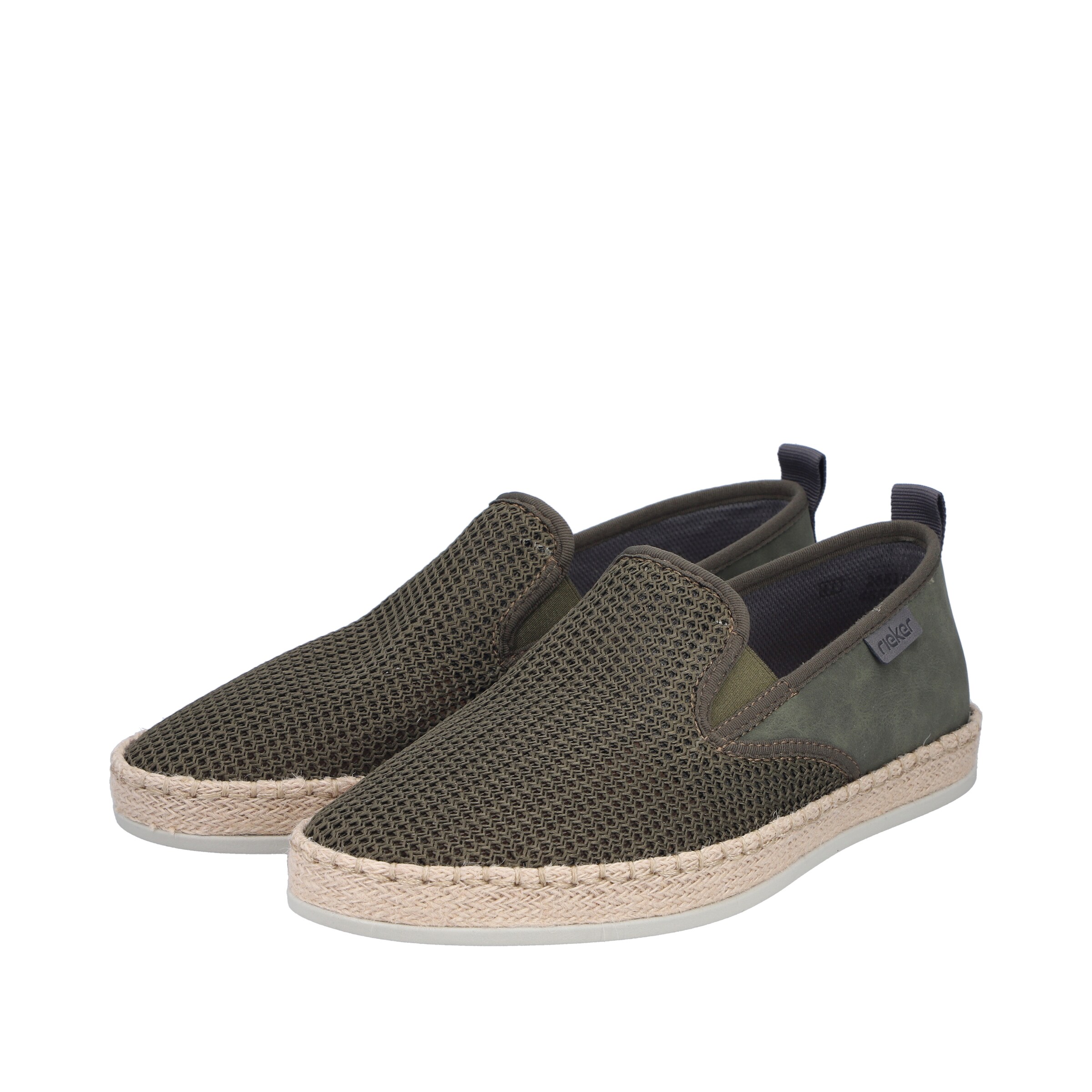 Rieker Slipper in Grün