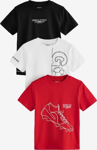 T-Shirt Next en rouge : devant