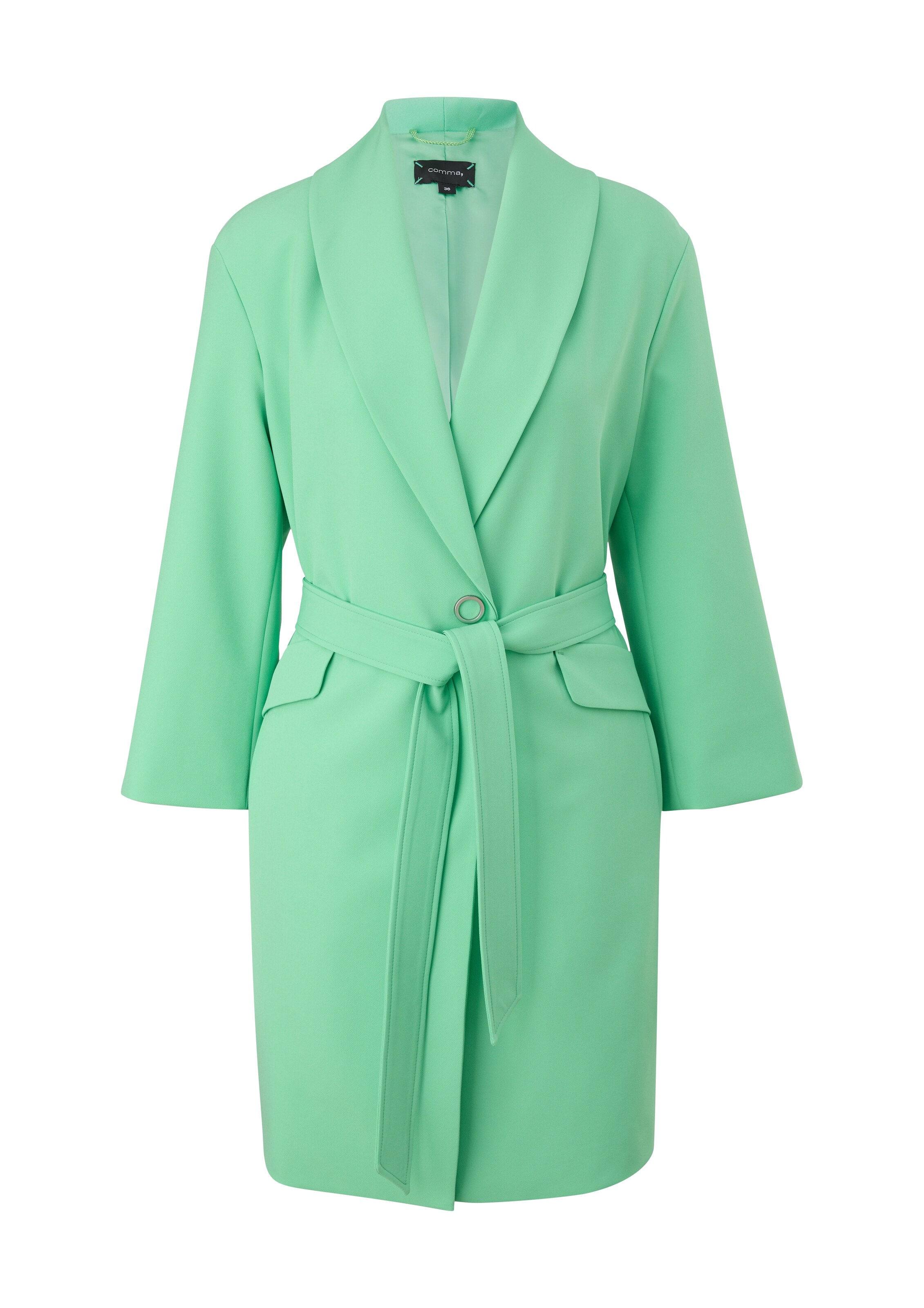COMMA Übergangsmantel in Grün: Vorderseite