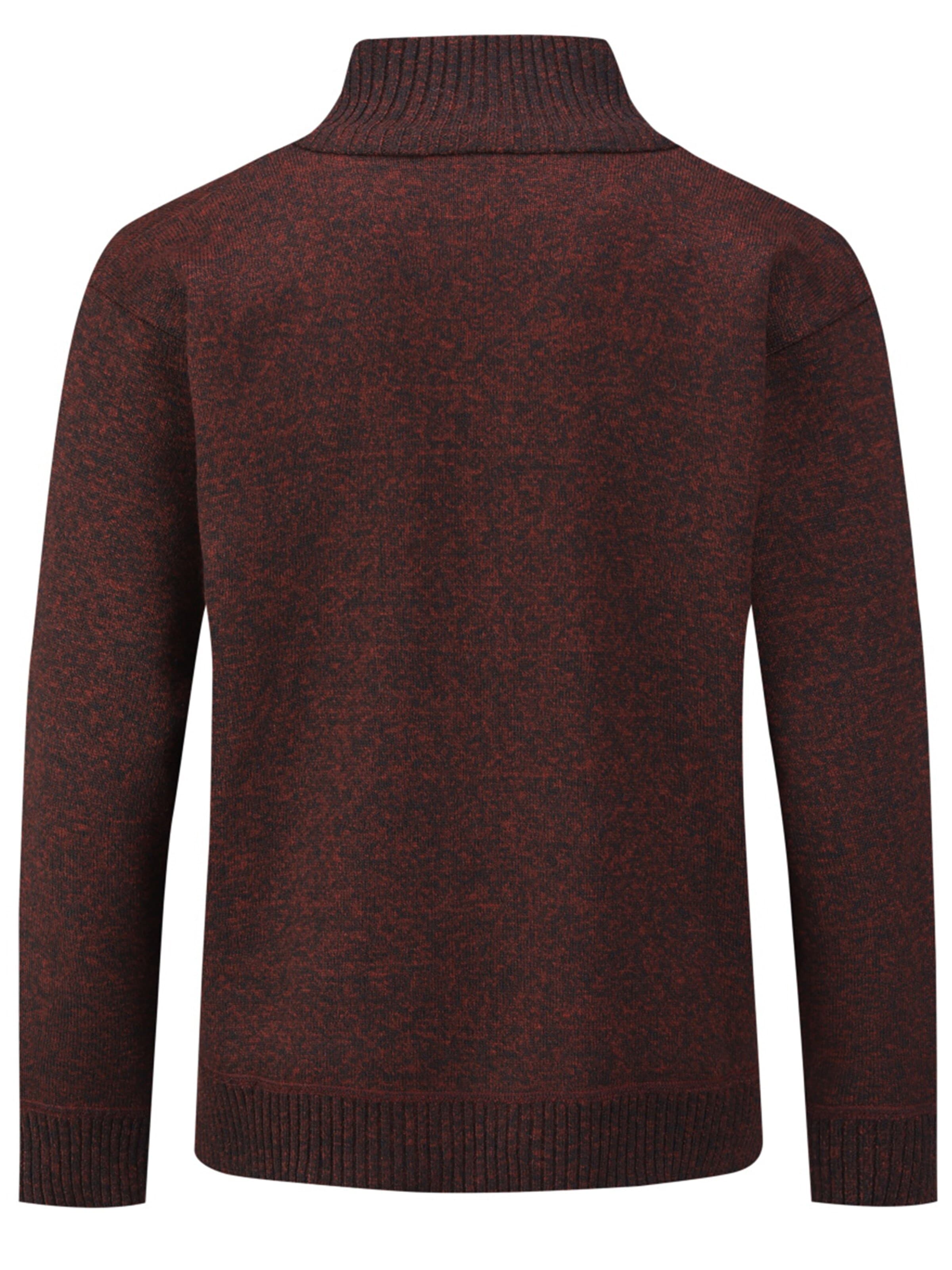 ALLTHEMEN Knit Cardigan in Red