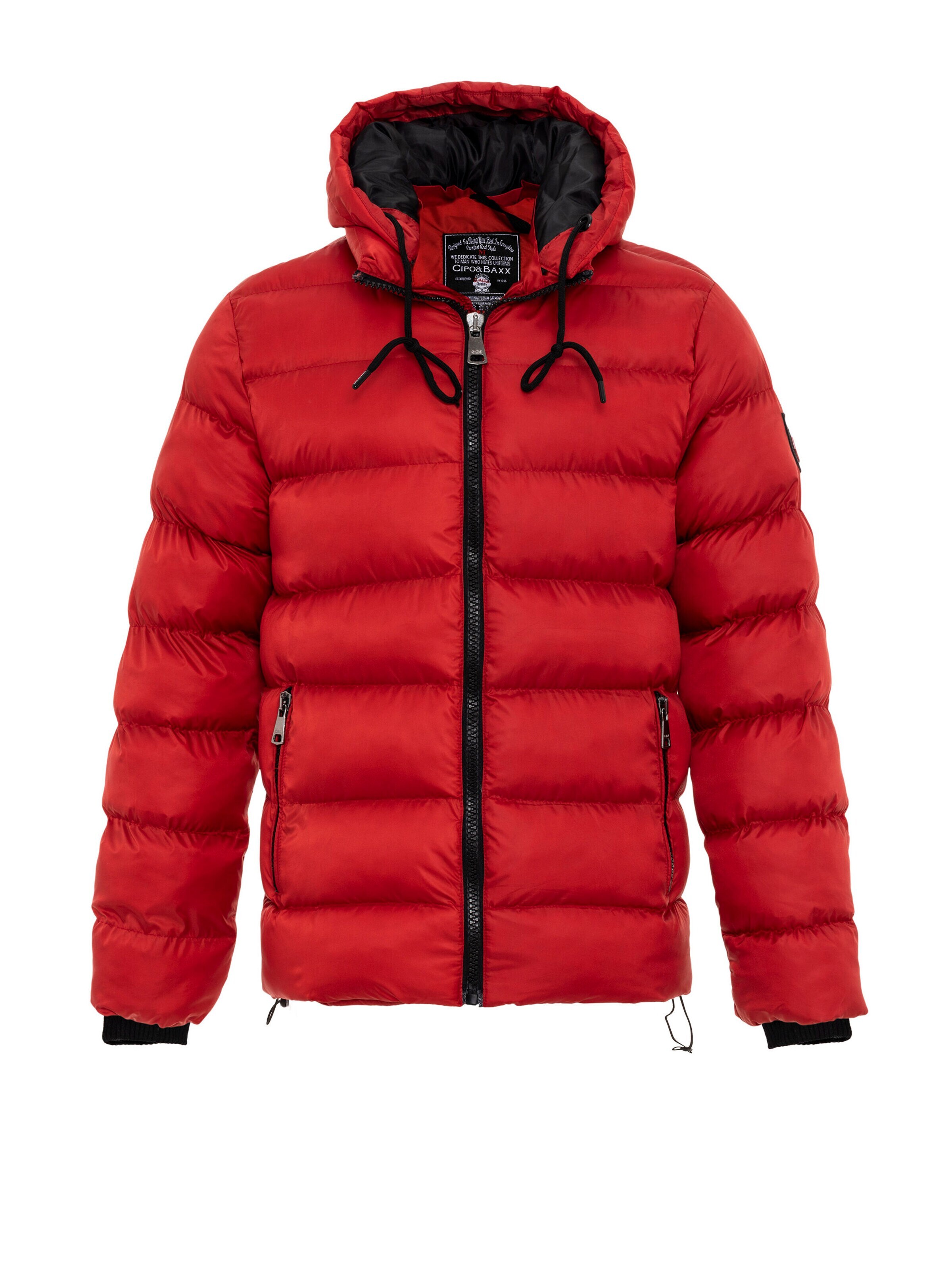 Veste d’hiver CIPO & BAXX en rouge