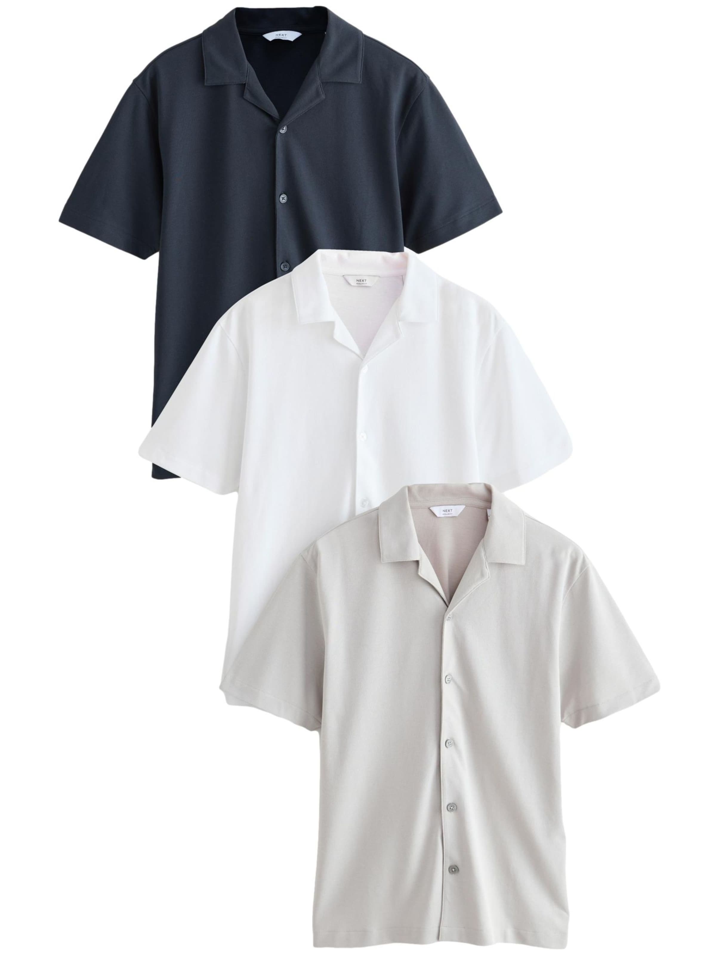 Next Regular fit Overhemd in Blauw: voorkant