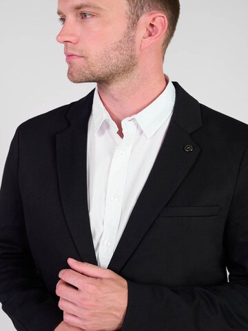 Coupe regular Veste de costume 'SAREL' Le Temps Des Cerises en noir