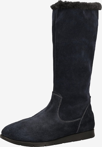 Darkwood Boots in Blue: front