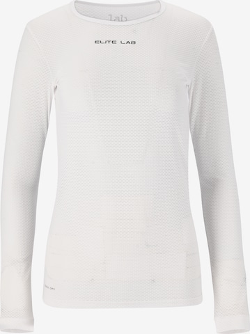 ELITE LAB Performance Shirt 'Bike Elite X1' in White: front