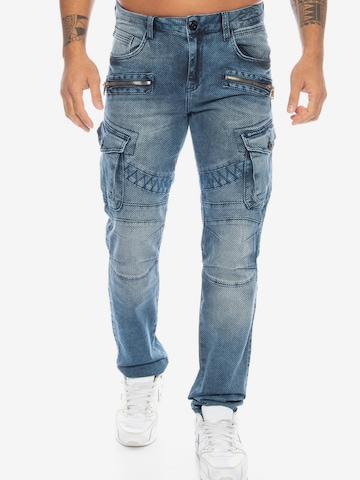 CIPO & BAXX Regular Jeans 'BJ369' in Blue: front