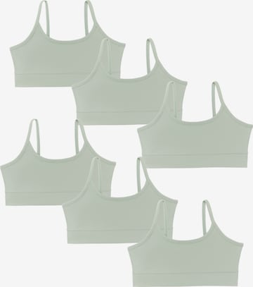 Albero Natur Bustier BH in Grün: Vorderseite