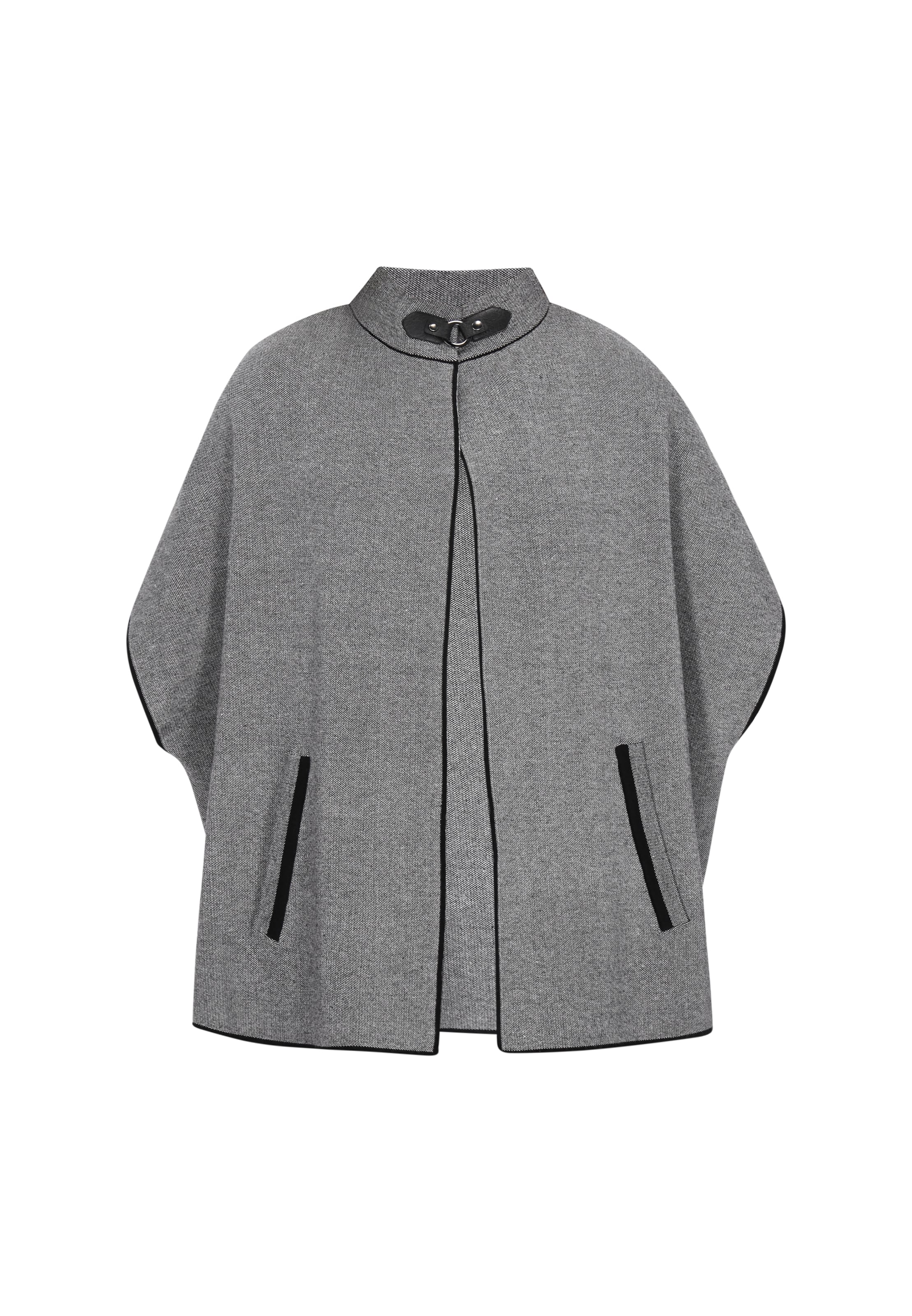 DreiMaster Klassik Pelerína 'Classic' - Čierna: predná strana