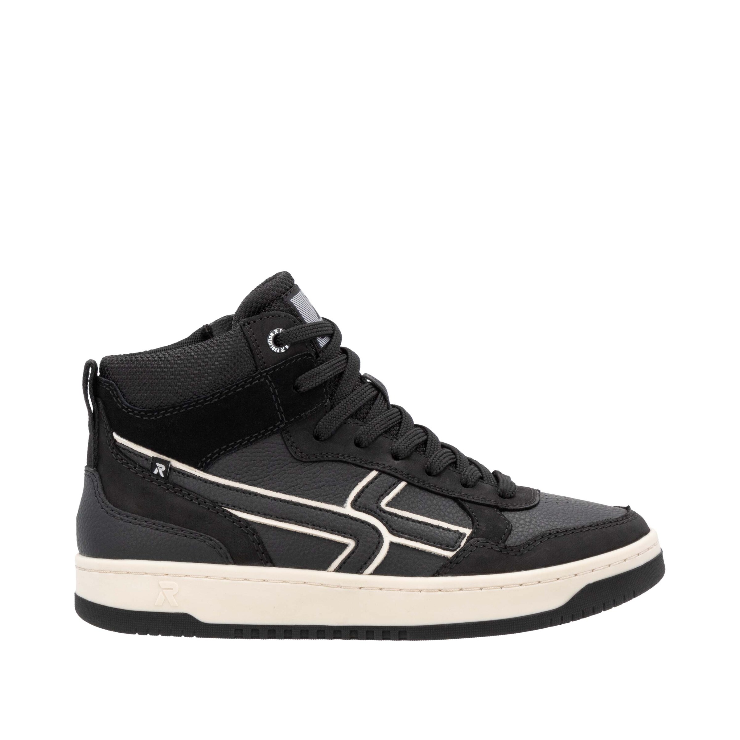 Baskets hautes 'W1970' Rieker Sport en noir