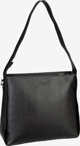 VOi Shoulder Bag in Black: front