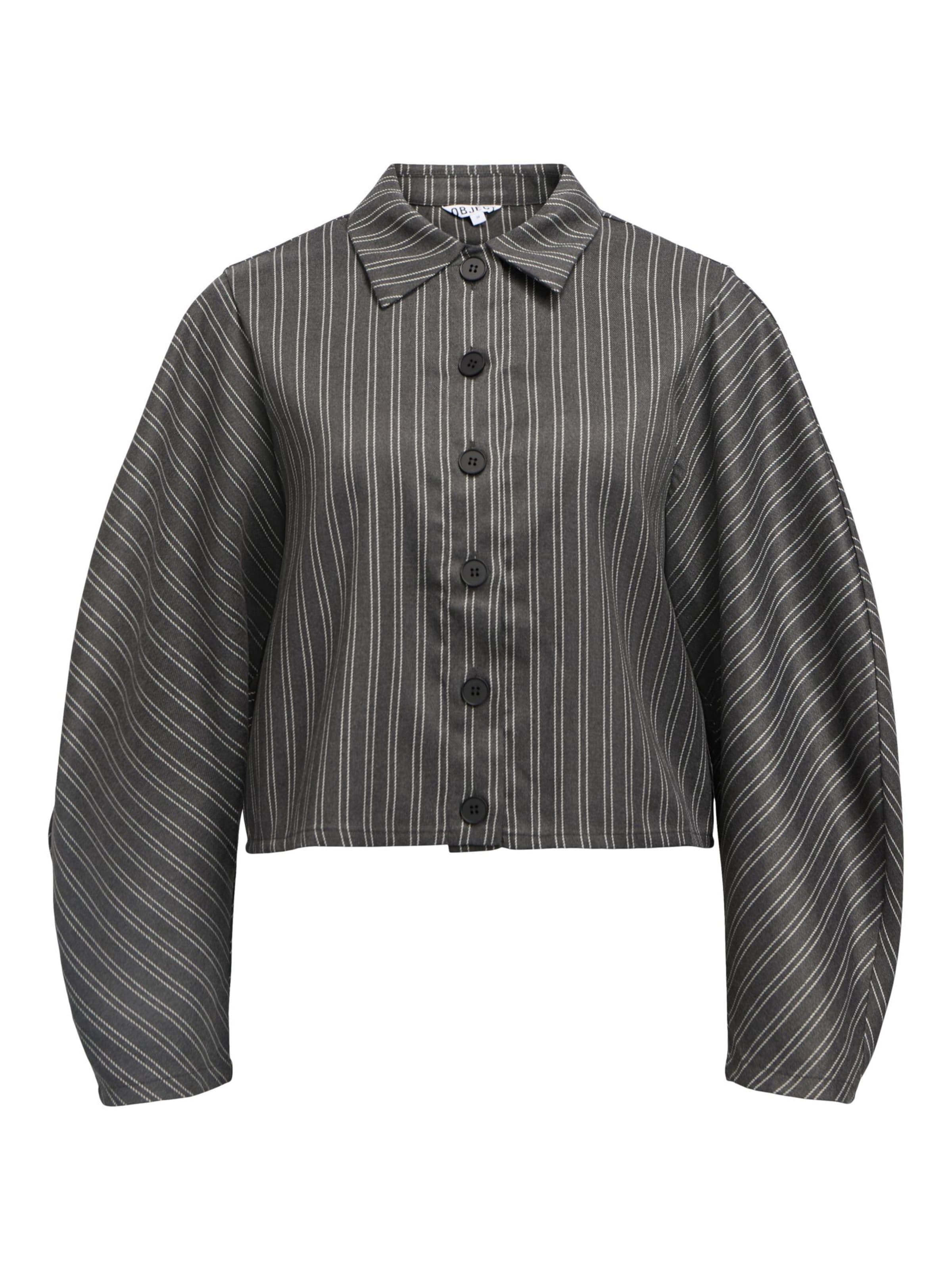 OBJECT Blouse in Grey: front