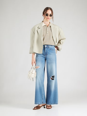 ABOUT YOU Wide leg Τζιν 'Sandra' σε μπλε