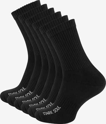 Stark Soul - Meias de desporto em preto: frente