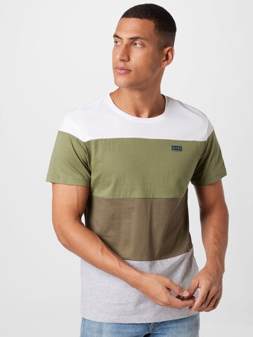 BLEND Shirt in Groen: voorkant