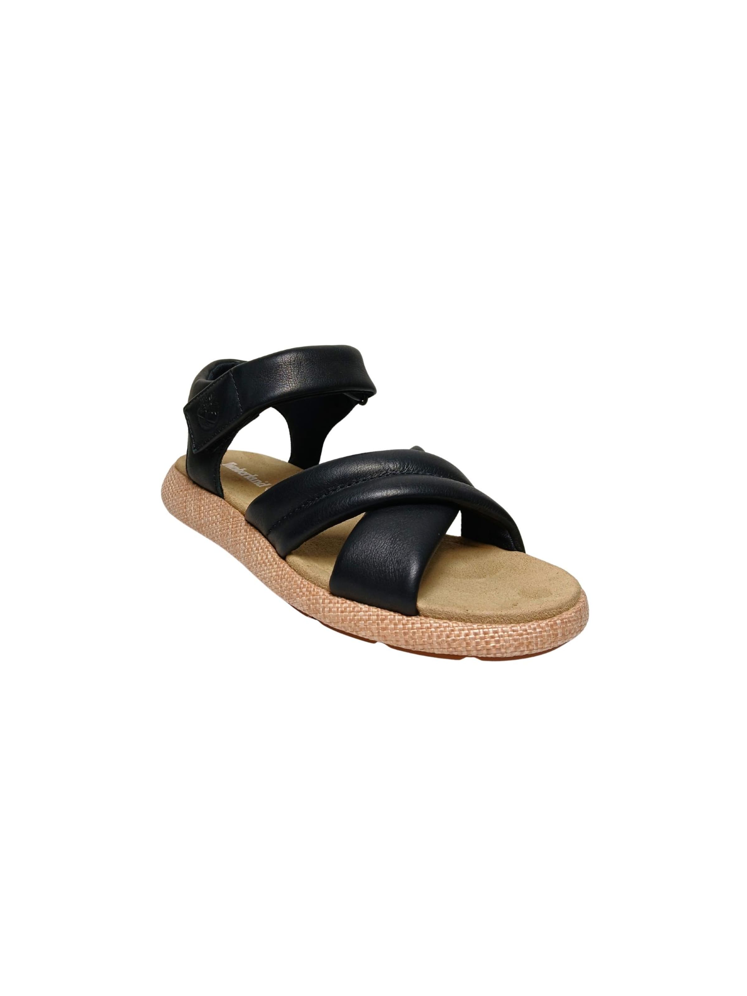 TIMBERLAND Sandal in Black: front