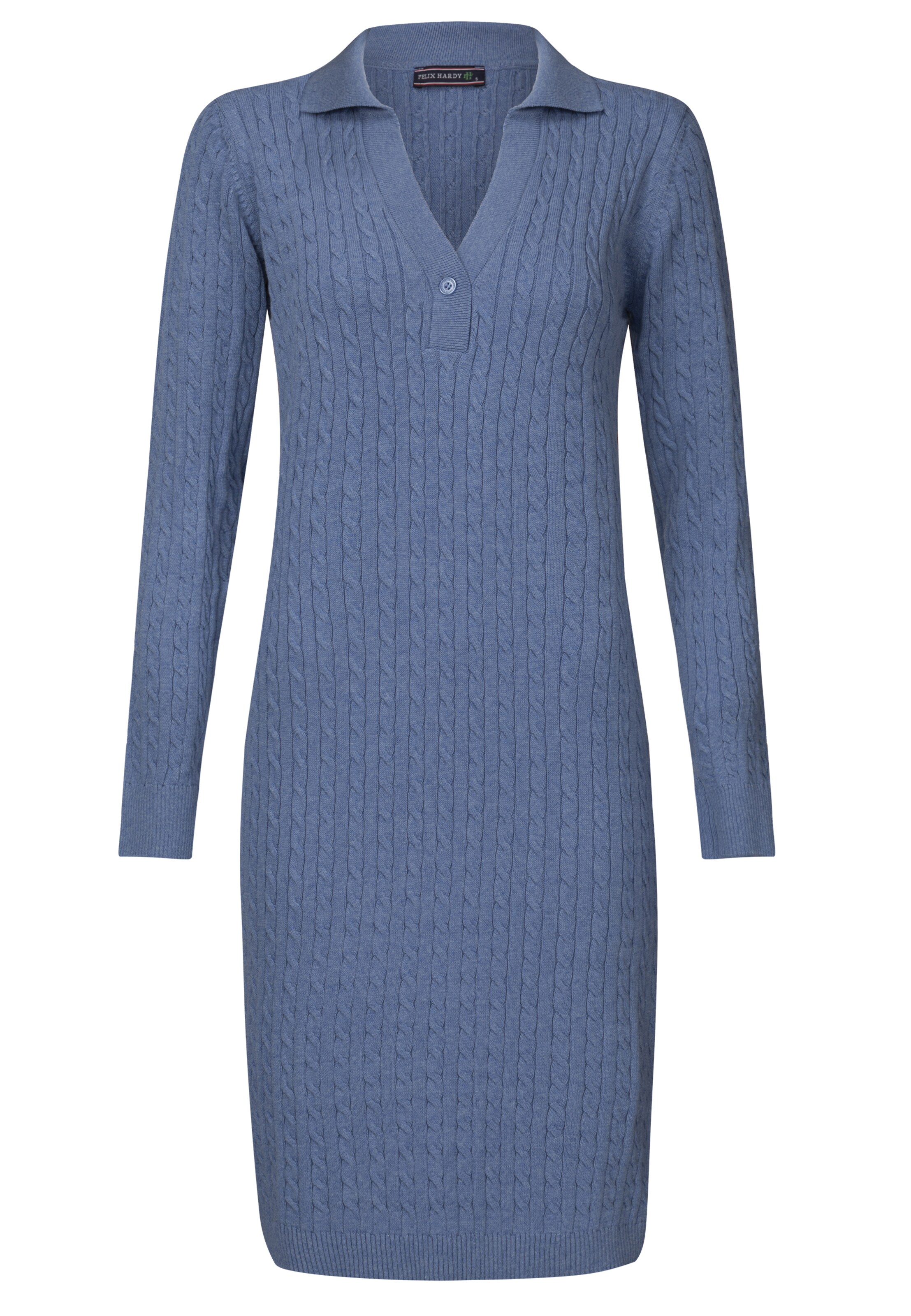 Felix Hardy Πλεκτό φόρεμα σε μπλε: μπροστά