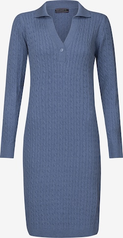 Robes en maille Felix Hardy en bleu : devant