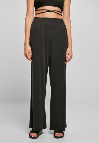 Wide Leg Sweat-shirt Urban Classics en noir