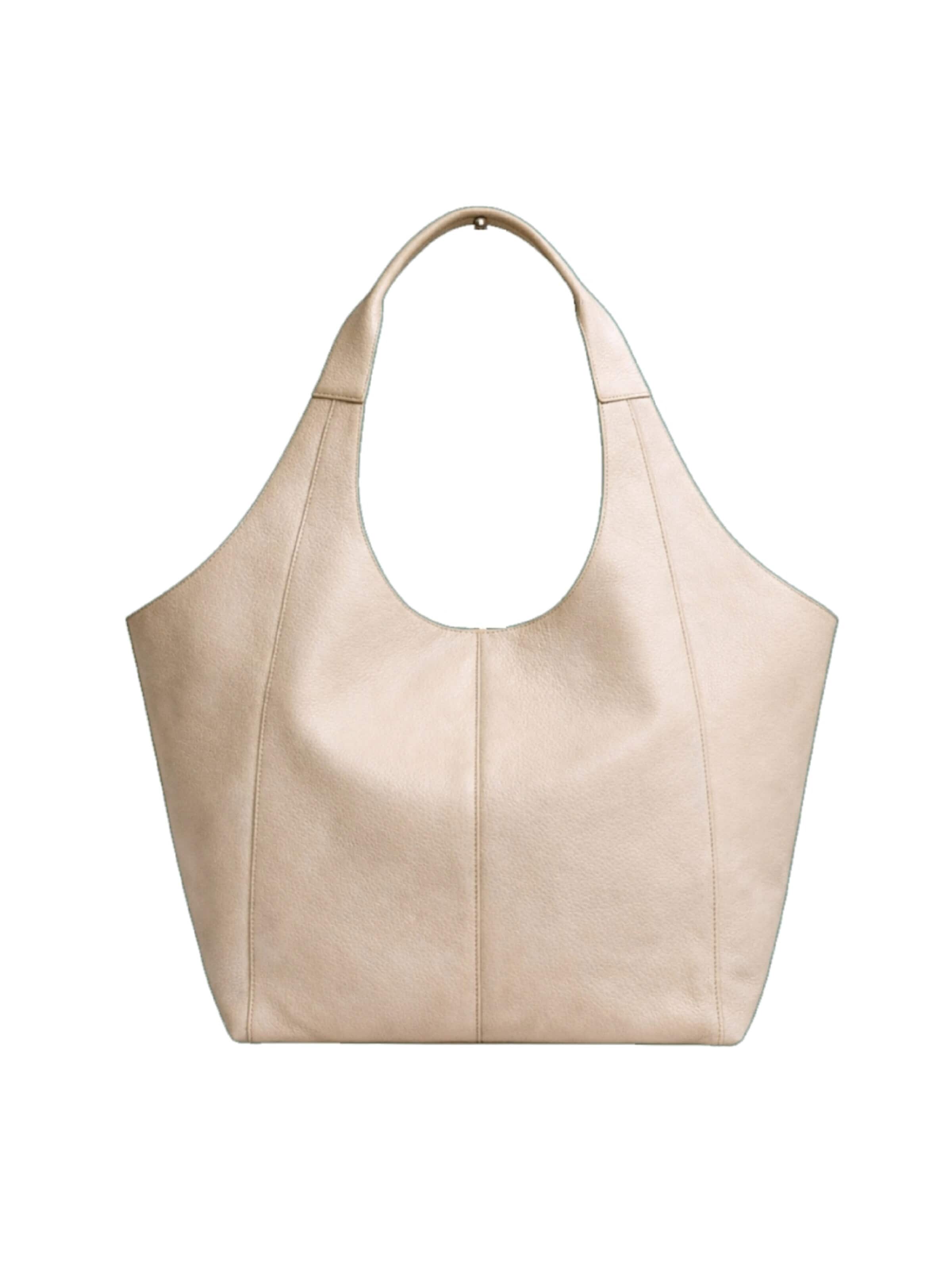 Cabas 'The Tote' Sellenes en beige : devant