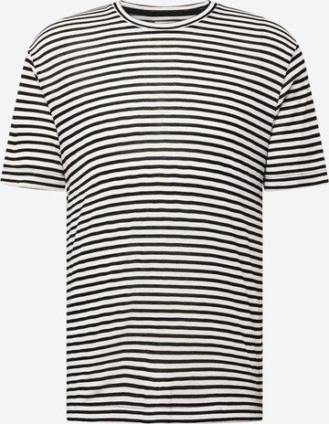 T-Shirt TOPMAN en noir : devant