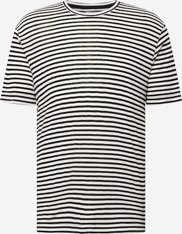 T-Shirt TOPMAN en noir : devant