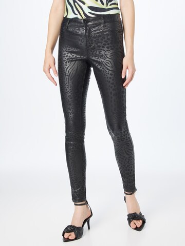 Dorothy Perkins Skinny Jeans 'Frankie' in Black: front