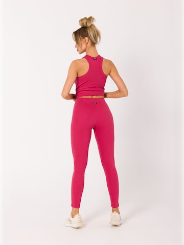 made of emotion - Skinny Leggings en rojo