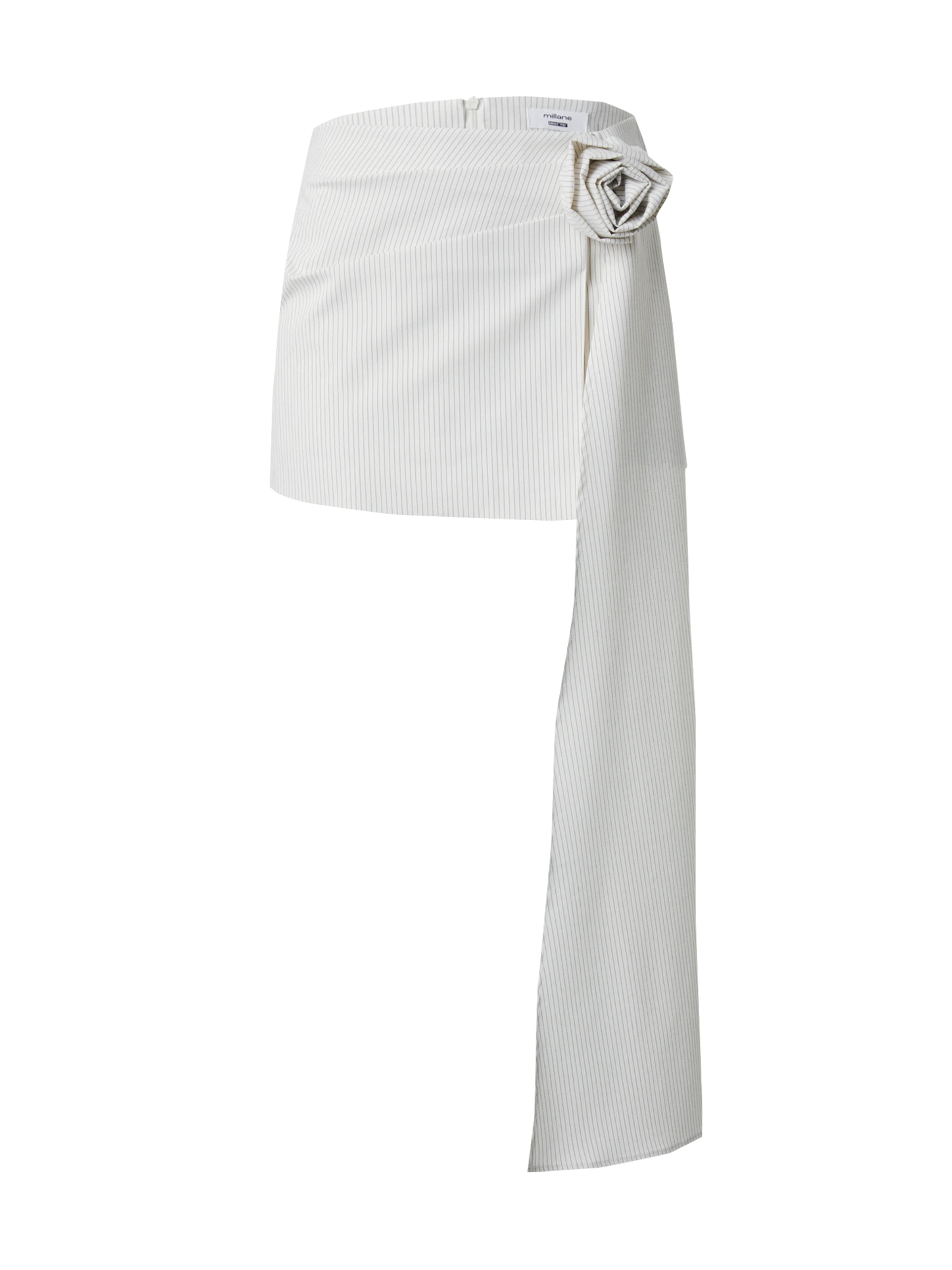 millane Φούστα σε λευκό: μπροστά