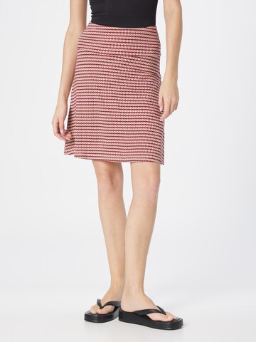 King Louie Skirt in Red: front