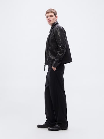 Calvin Klein Loose fit Trousers with creases in Black