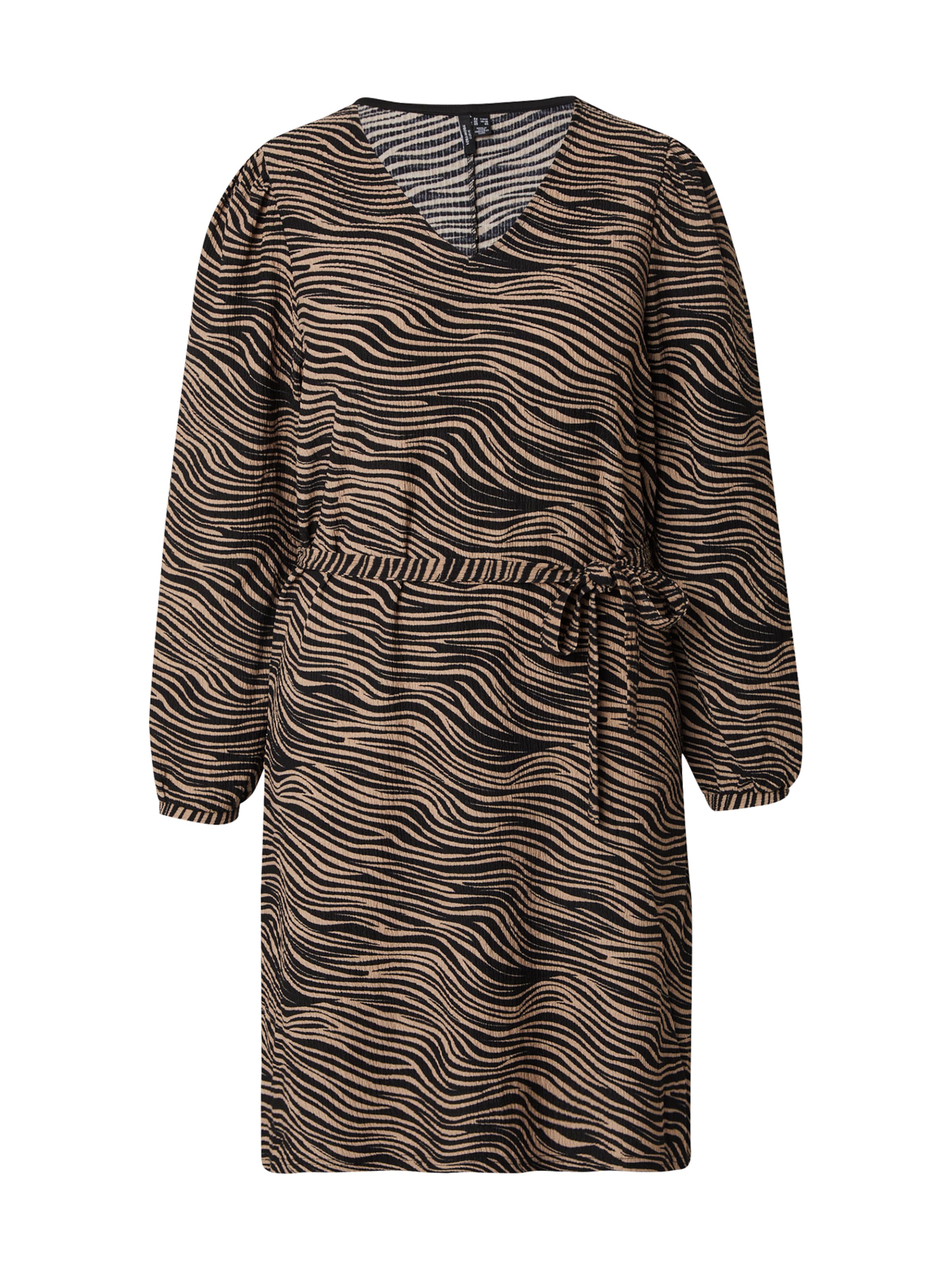 Vero Moda Curve Jurk &#x27;VMCFRIGA&#x27; in Zwart: voorkant