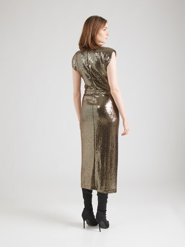 Essentiel Antwerp - Vestido de cocktail 'Gonnak' em ouro