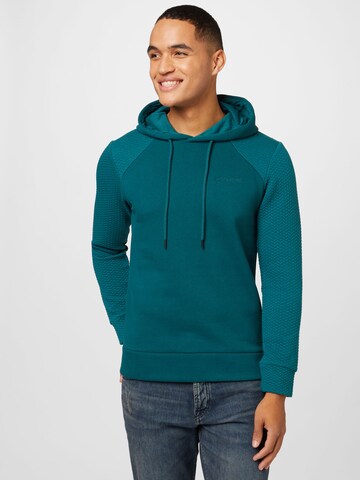 JACK & JONES Sweatshirt 'STAPLE' in Green: front