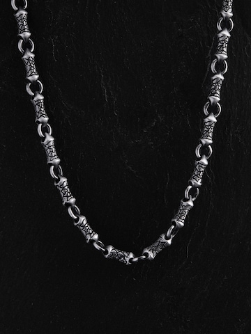 REYTEL Necklace 'EVIG' in Silver: front