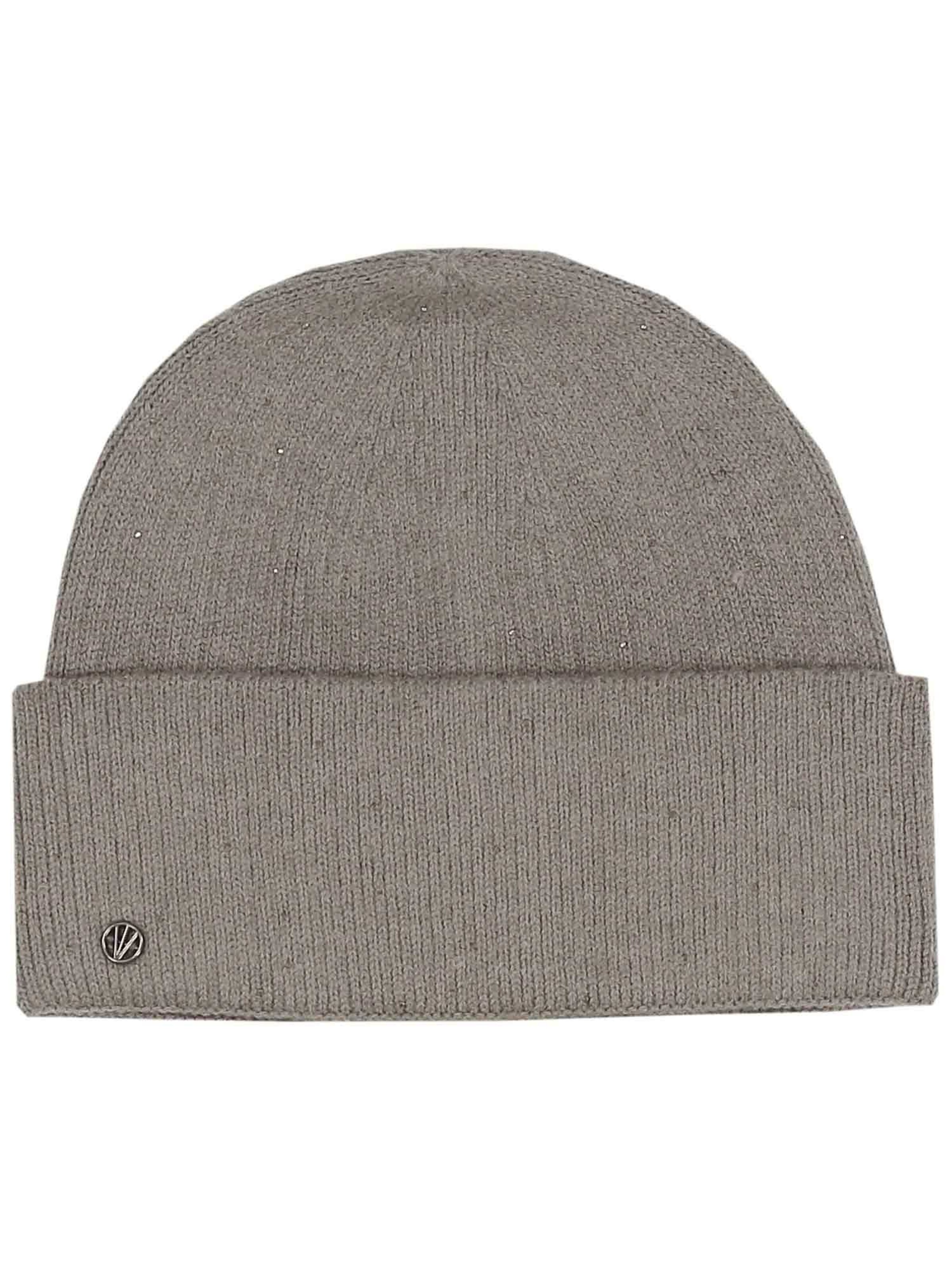 LOEVENICH Mütze in Grau: Vorderseite