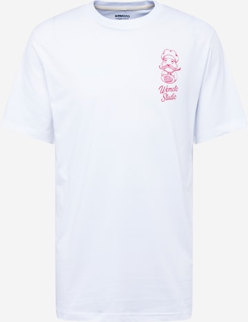 Wemoto - Camisa 'Delicioso' em branco: frente