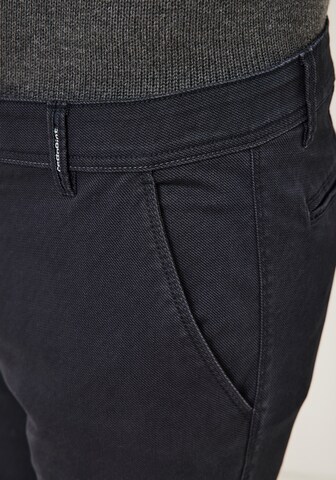 REDPOINT Slimfit Chinohose in Blau