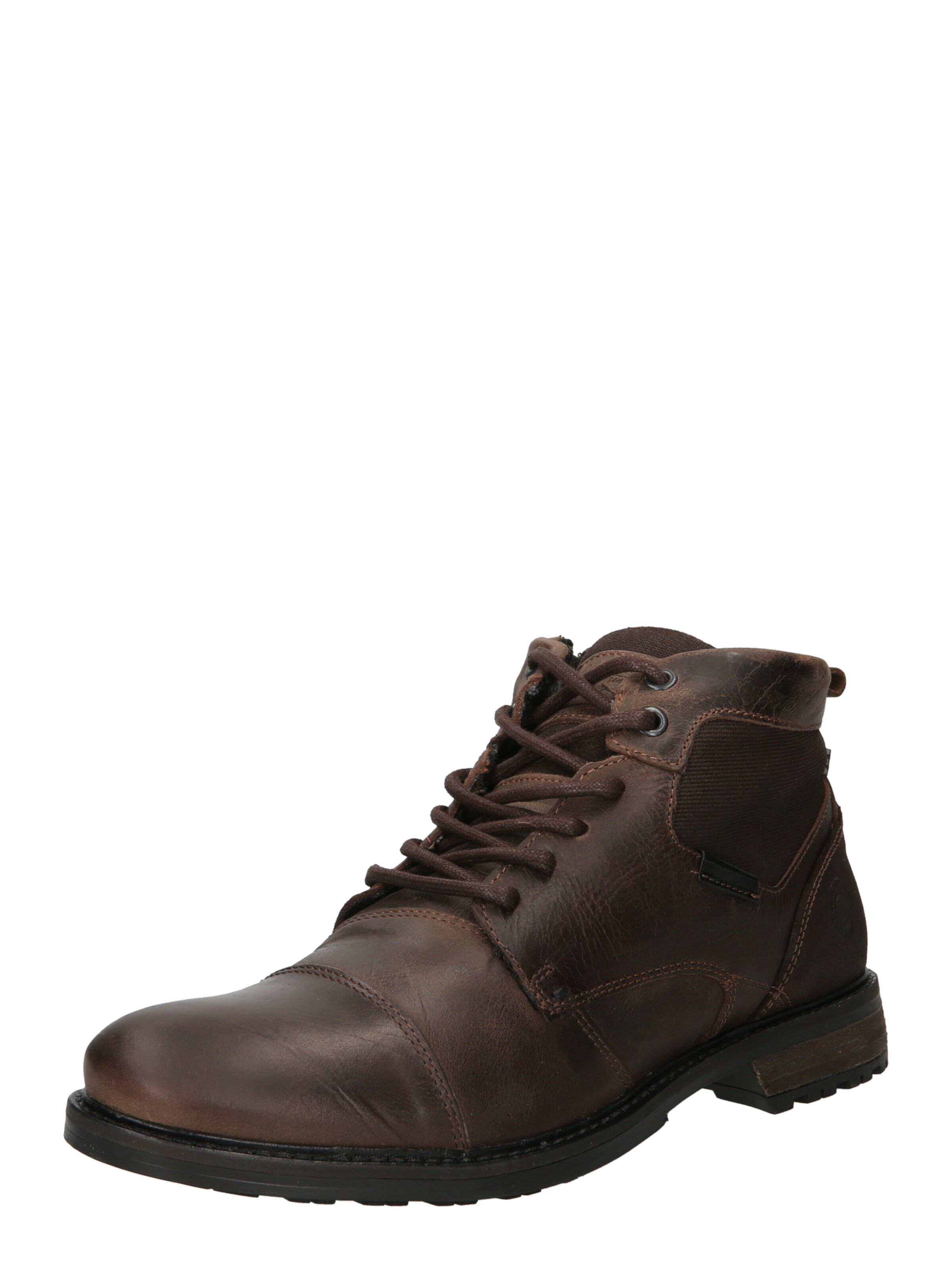Bottines à lacets BULLBOXER en marron : devant