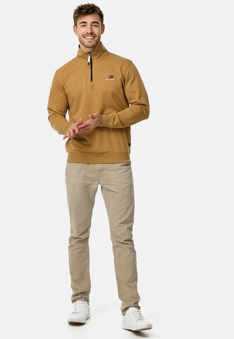 Sweat-shirt 'Corey' INDICODE JEANS en marron