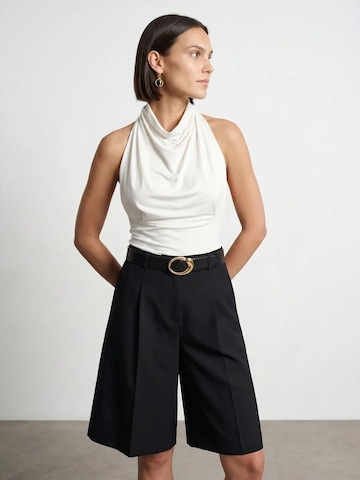 Dilvin Blouse in White: front