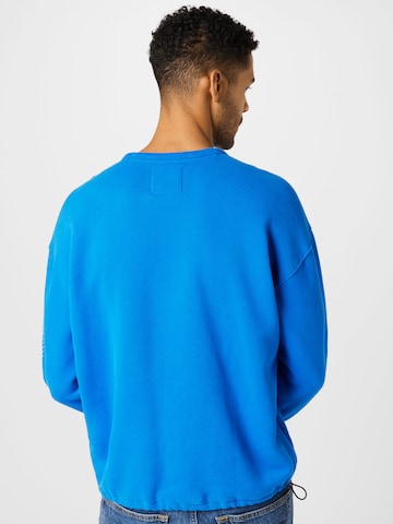 HOLLISTER Sweatshirt 'BUNGEE CREW' in Blue