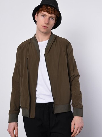 Veste mi-saison Antioch en vert