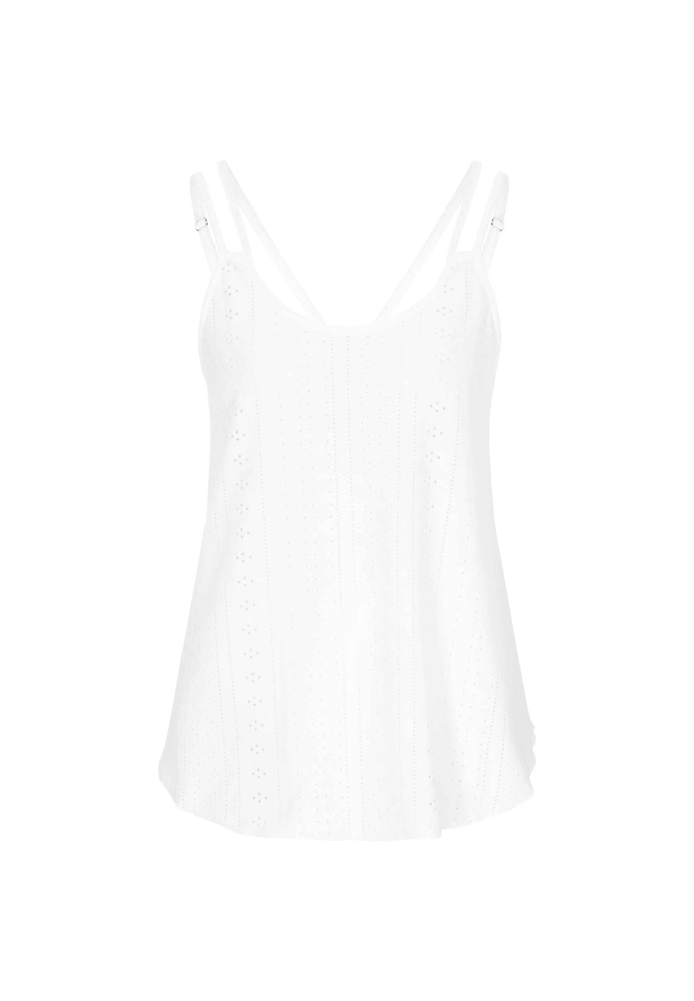 IZIA Top w kolorze biały: przód